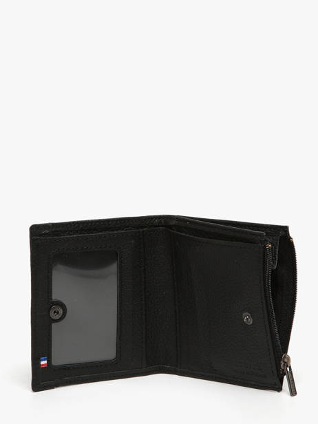 Coin Purse Madras Leather Etrier Black madras EMAD810 other view 1